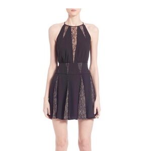 BCBGMaxAzria Black Lace Dress